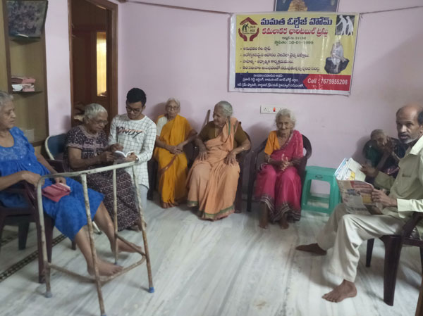 Service to Poor Old Age People